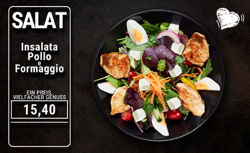 Insalata Pollo e Formaggio