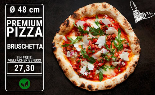 Pizza Bruschetta Ø 48cm