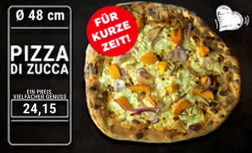 Pizza di Zucca con Cipolle Ø 48cm