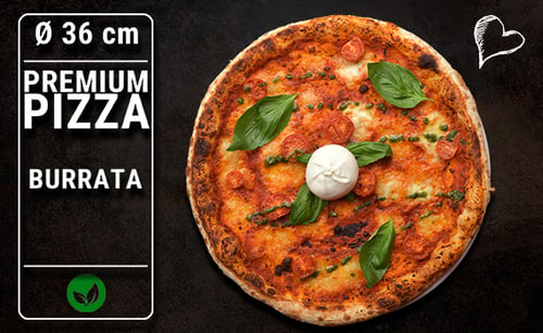Pizza Burrata, Ø 36cm
