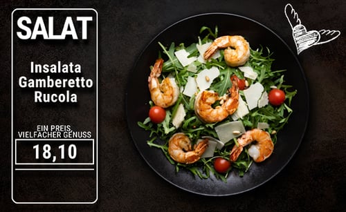 Insalata Gamberetto Rucola