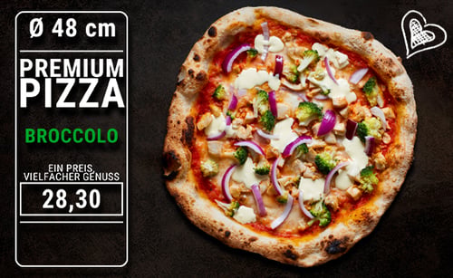 Pizza Broccolo Ø 48cm