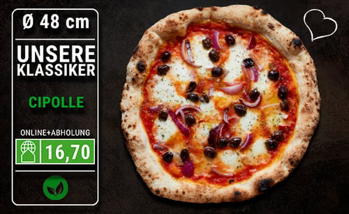 Pizza Cipolle Ø 48cm