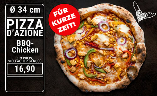 Pizza BBQ-Chicken