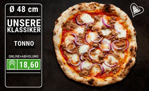 Pizza Tonno Ø 48cm