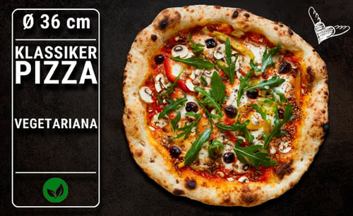 Pizza Vegetariana, Ø 36cm