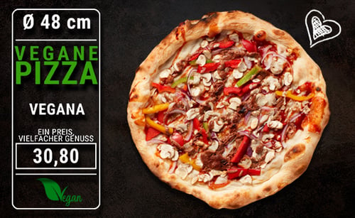 Pizza Vegana Ø 48cm