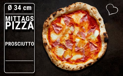 Lunch Pizza Prosciutto  Ø 34cm