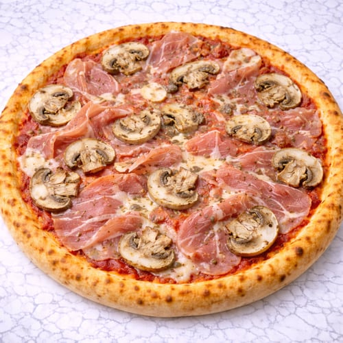 Pizza Prosciutto e Funghi 32cm