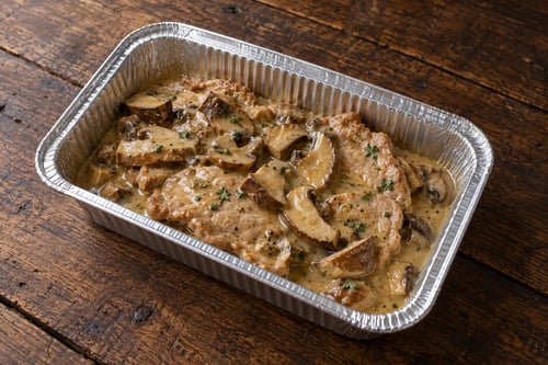 Scaloppine ai funghi porcini