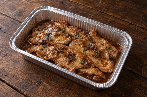 Scaloppine all'aceto balsamico