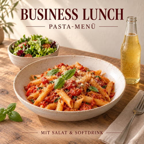Business Lunch – Pasta-Menü