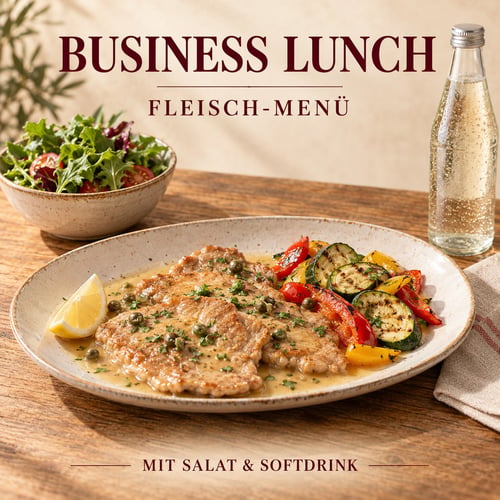 Business Lunch – Fleisch-Menü