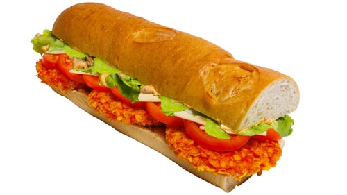 128 Croque Crunchy Chicken Mini