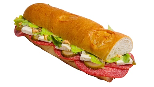 110 Croque Hirtenkäse Salami Mini