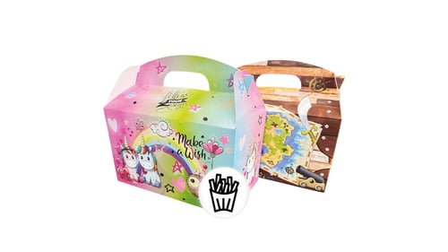 Kids Menü 3 mit Pommes