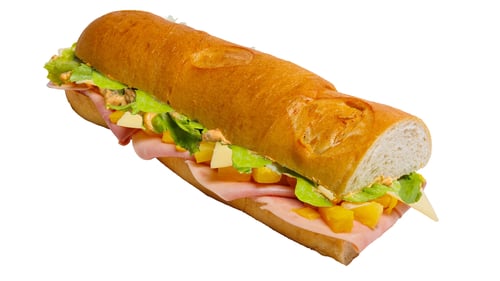 106 Croque Schinken Ananas Mini