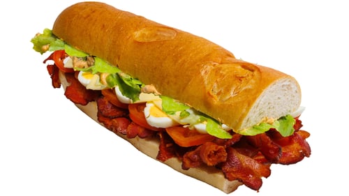 126 Croque Bacon Ei Mini