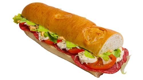 118 Croque Tomate Mozzarella Salami Mini