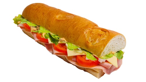 109 Croque doppelt Schinken Mini