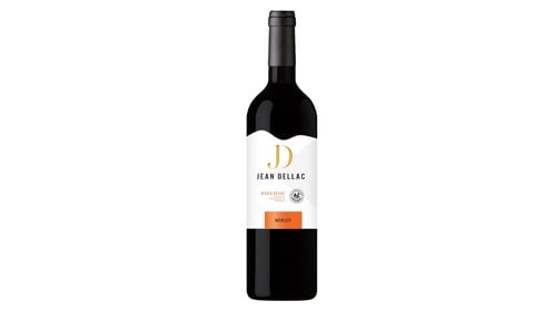 Rotwein Jean Dellac, Merlot, trocken 0,75l
