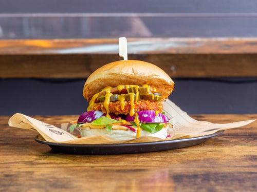 Mango Chicken Burger