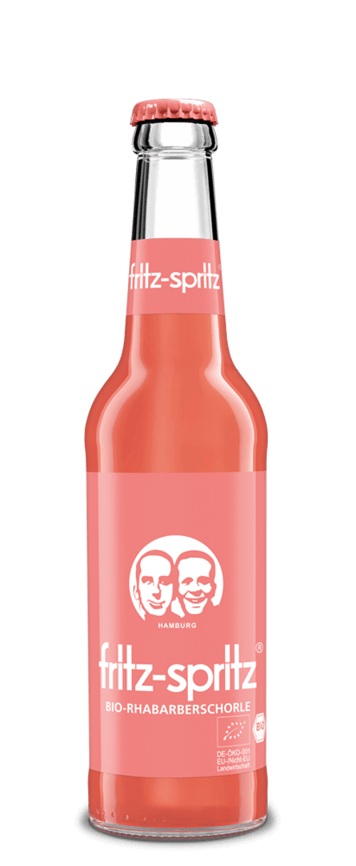 Fritz Limo Bio Rhabarberschorle