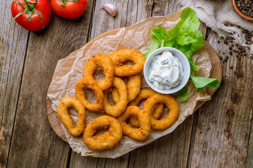 Zwiebelringe 10 Stück