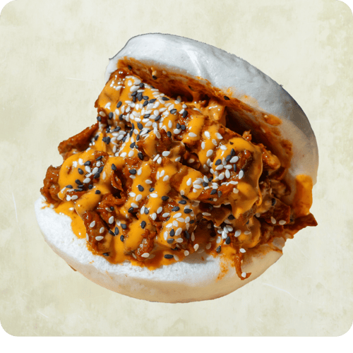 Pulled Vegan Chicken Bao (2 Stk.)