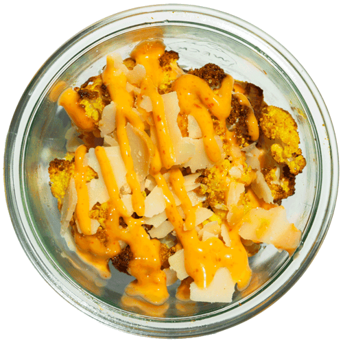 Roasted Curry Cauliflower