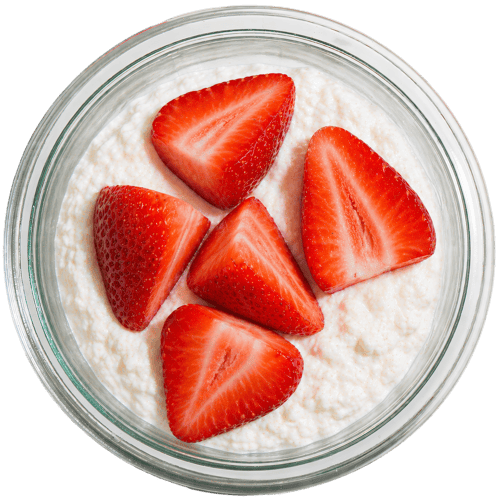 Coconut Rice Strawberry