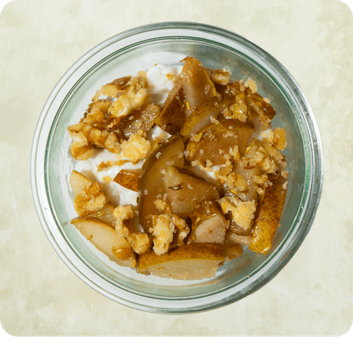 Coconut Rice Pear Walnut