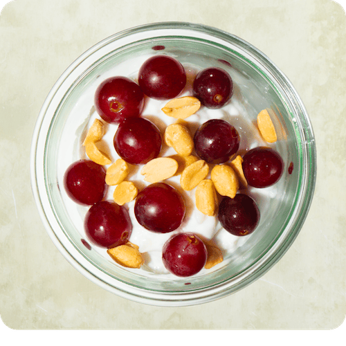 Coconut Rice Grape Peanut