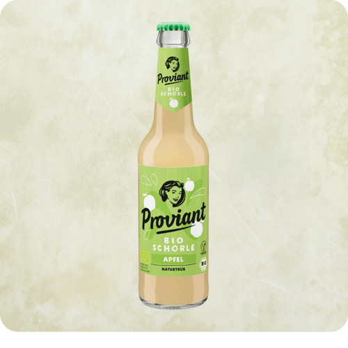 Proviant Apfelschorle 0,33l