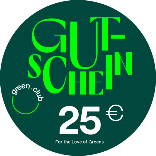 25€ Green Club Gutschein