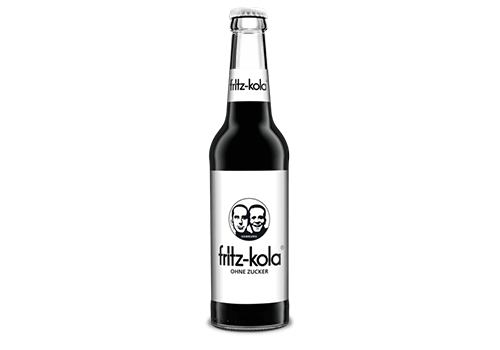 Fritz-Kola ohne Zucker 0,33l