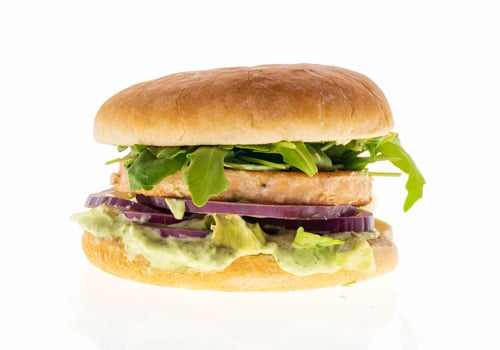Lachs Burger