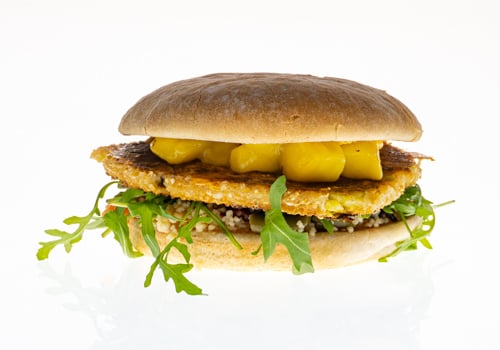 Avocado-Mango Burger
