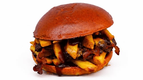 Pommes Burger