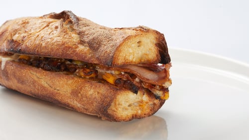 Beef Bacon BBQ Baguette 
