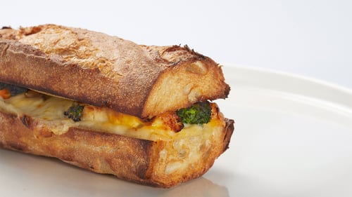 Baguette Chicken Hollandaise