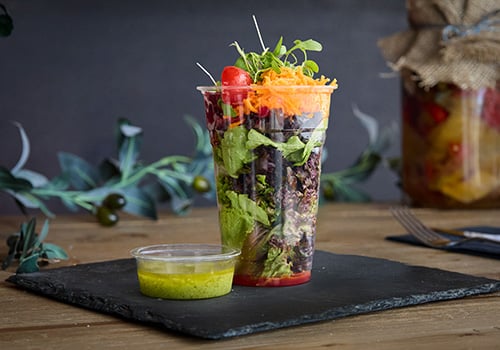 bunter Beilagensalat