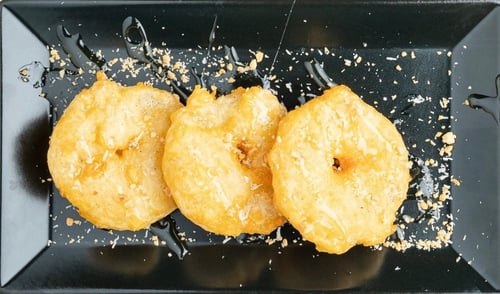 Gebackene Ananas