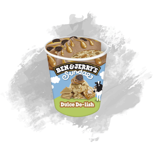 Ben & Jerry's Dulce De-lish Sundae 465ml