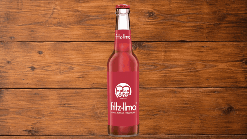 Fritz-Limo Apfel-Kirsch-Holunder-Limonade 0,33l