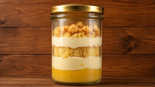 ⭐ Monatsdessert – Citrus Cheesecake im Glas