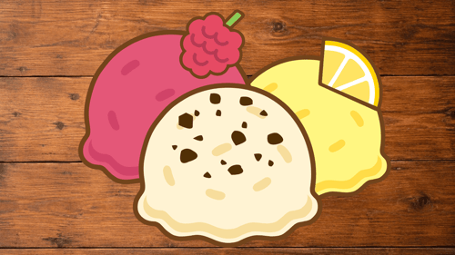 3. Kugeln Eis 