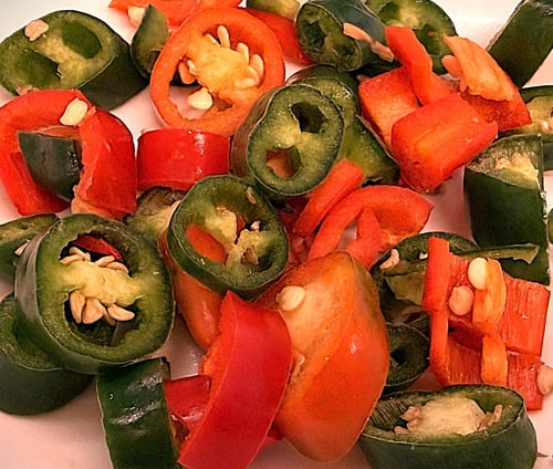 frische Peperoncini