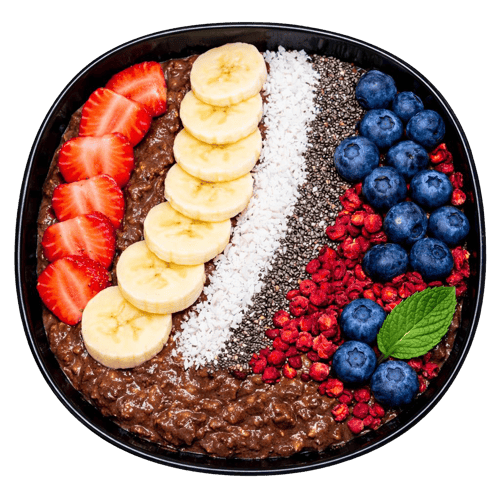 Porridge Strawberry Choco