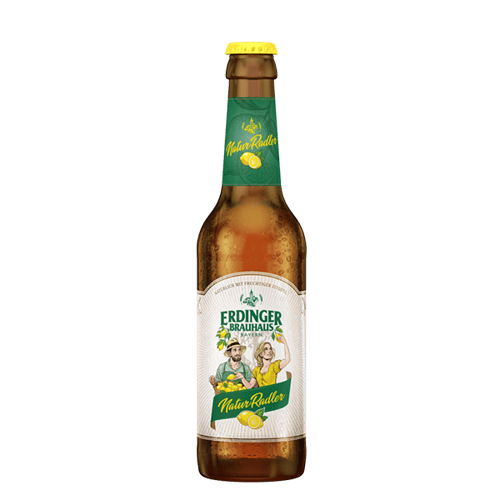 Natur Radler Erdinger  2,6% Alkohol, 0,33l 